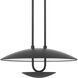 Sunset Ridge 18 inch Matte Black Pendant Ceiling Light, Large