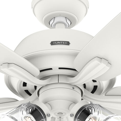 Dondra 60 inch Matte White with Light Oak/Fresh White Blades Ceiling Fan