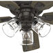 Rosner 52 inch Noble Bronze with Warm Grey Oak/Natural Oak Blades Ceiling Fan