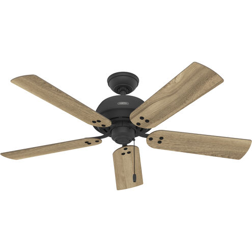 Shady Grove 52 inch Matte Black with Golden Maple/Natural Oak Blades Ceiling Fan