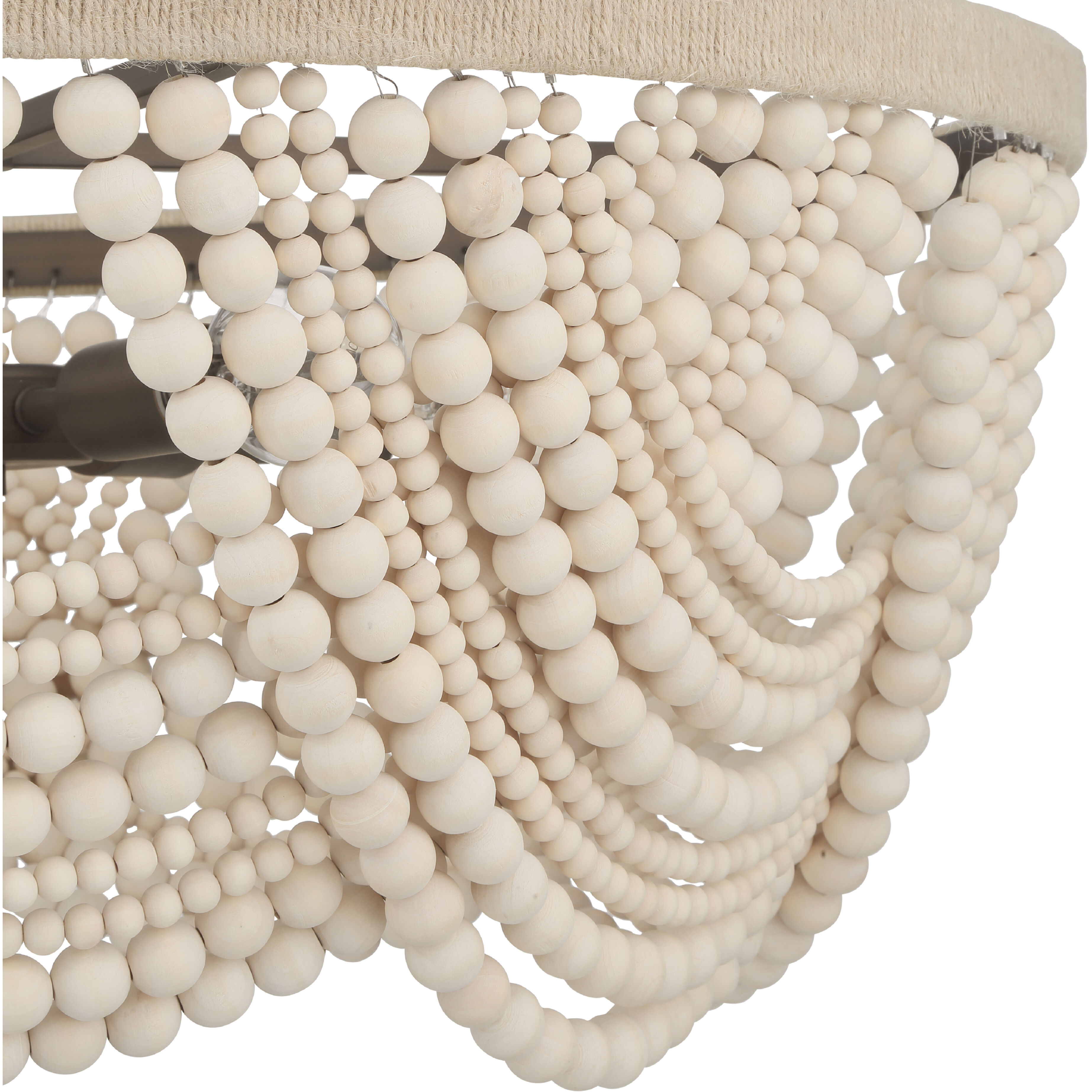 Autumndale 6 Light 28 inch Matte Bronze Chandelier Ceiling Light, Medium