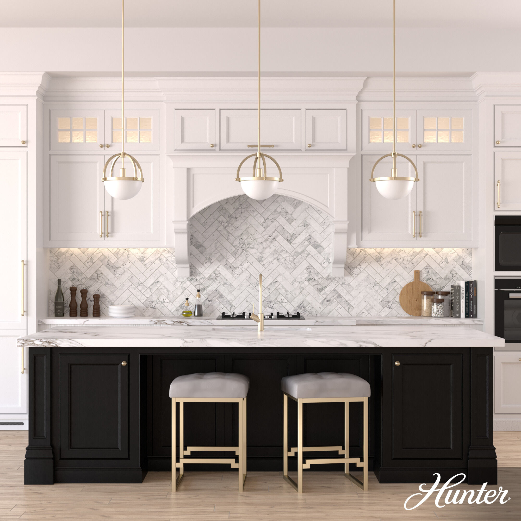 Wedgefield 1 Light 13 inch Alturas Gold Pendant Ceiling Light