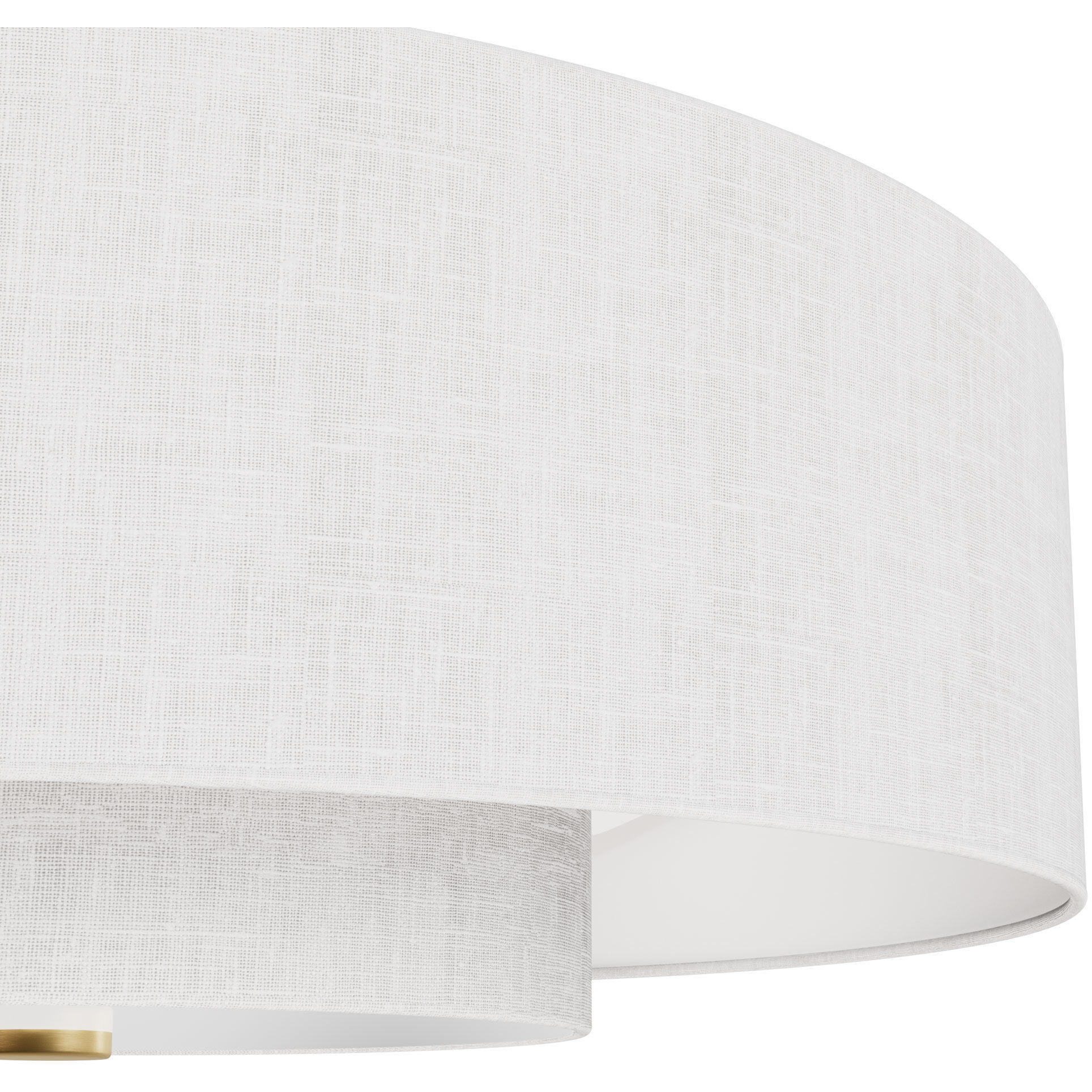 Brookside 30 inch Luxe Gold with Fresh White Blades Ceiling Fan