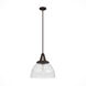 Cypress Grove 1 Light 16.25 inch Onyx Bengal Pendant Ceiling Light