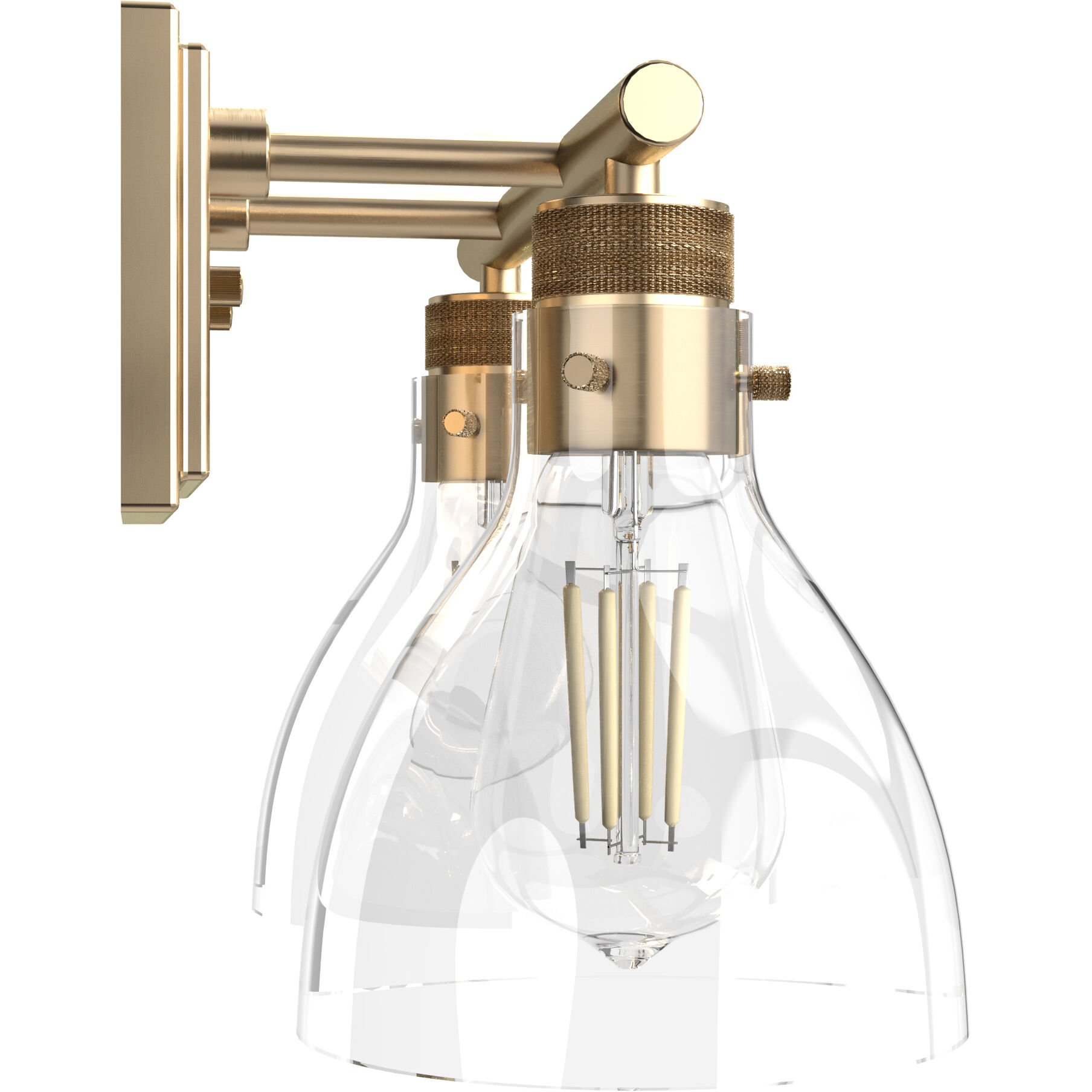 Van Nuys 2 Light 14.75 inch Alturas Gold Vanity Light Wall Light