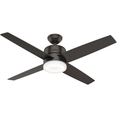 Advocate 54 inch Noble Bronze with Noble Bronze/Black Walnut Blades Ceiling Fan