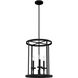 Briargrove 3 Light 15 inch Matte Black Foyer Pendant Ceiling Light
