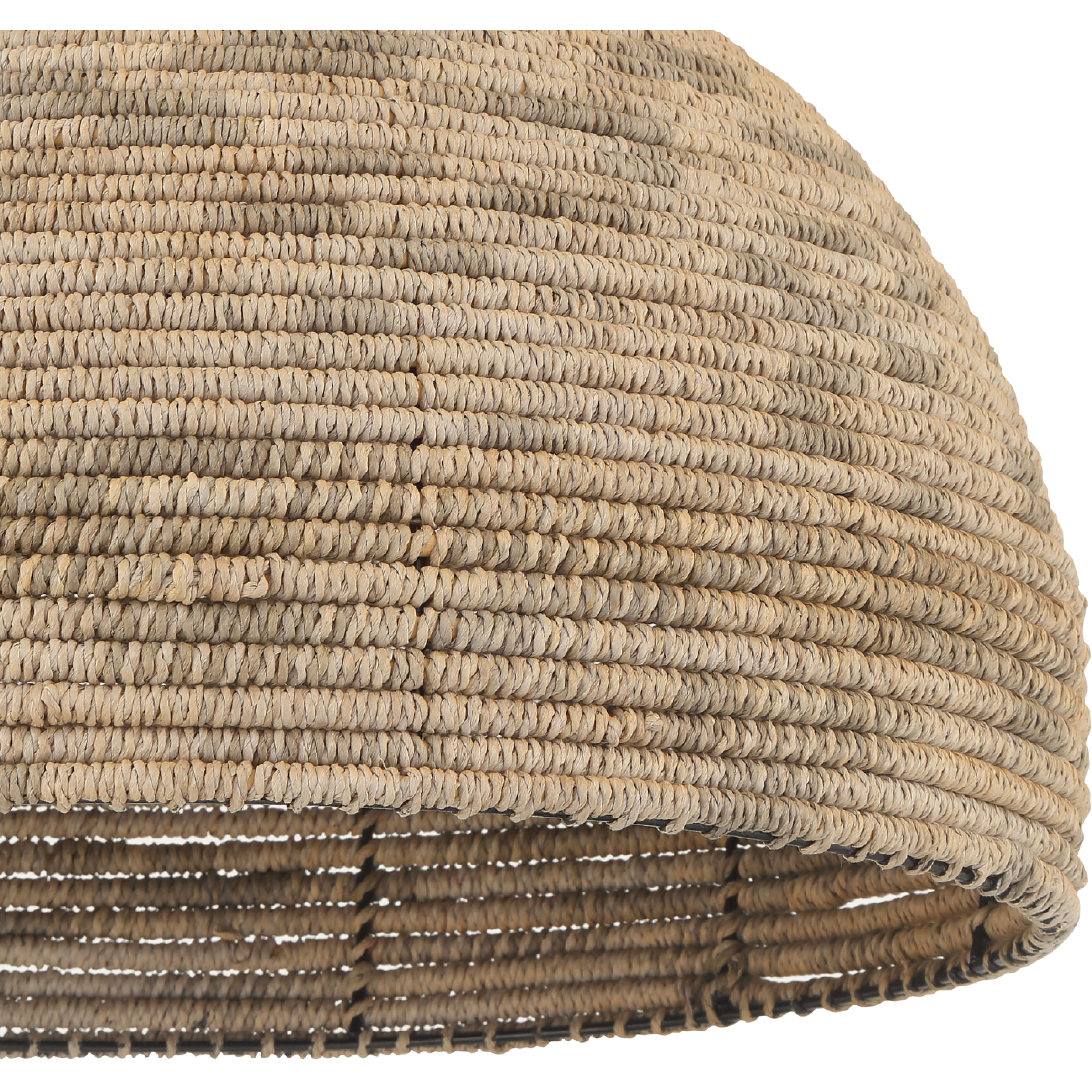 Hillmount 1 Light 22 inch Matte Black Pendant Ceiling Light, Large