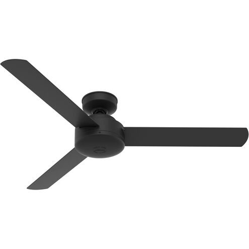 Presto 52 inch Matte Black with Flat Matte Black/Matte Black Blades Ceiling Fan