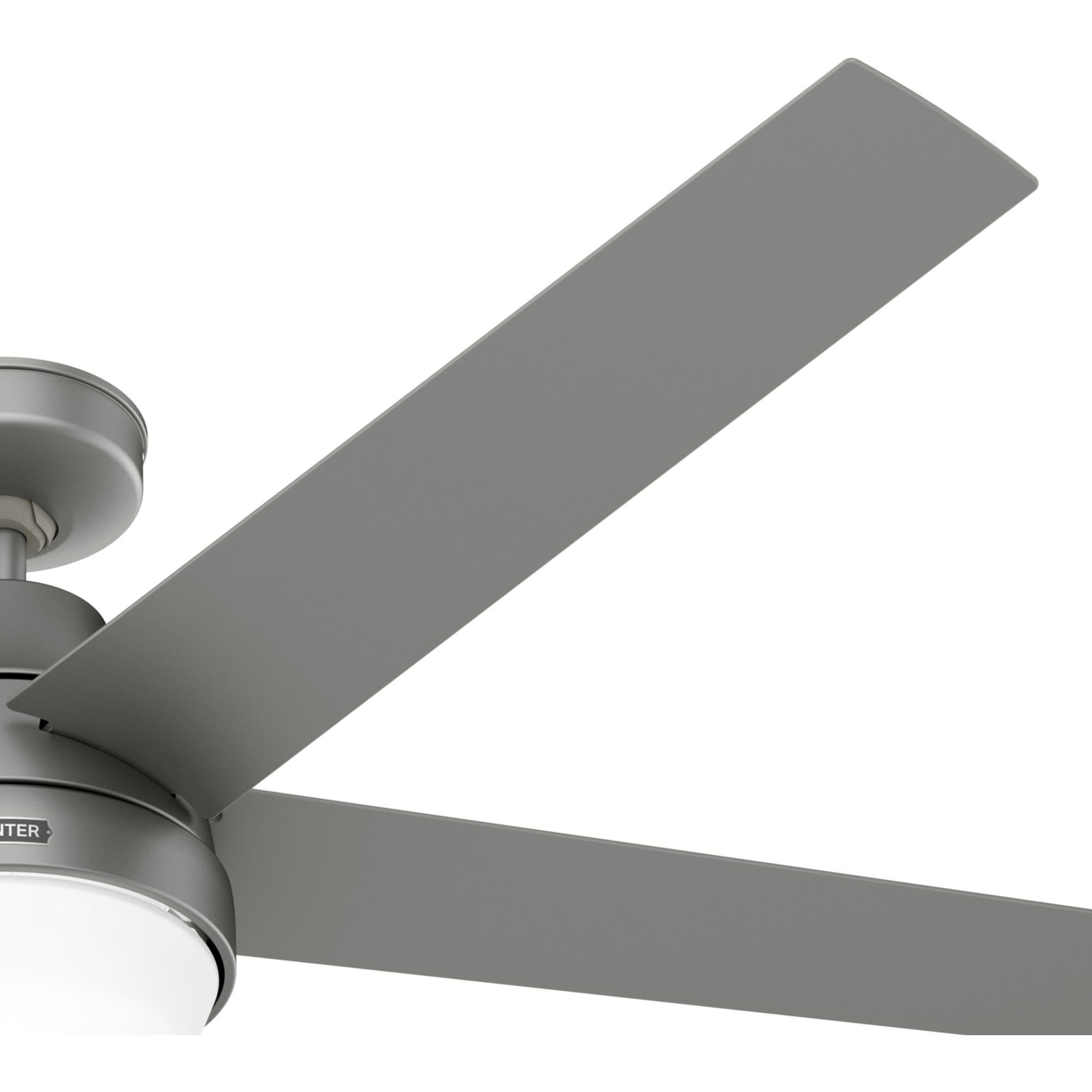 Aerodyne 60 inch Matte Silver Ceiling Fan