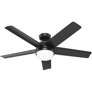Yuma 52 inch Matte Black Outdoor Ceiling Fan