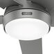Skyflow 52 inch Matte Silver Outdoor Ceiling Fan