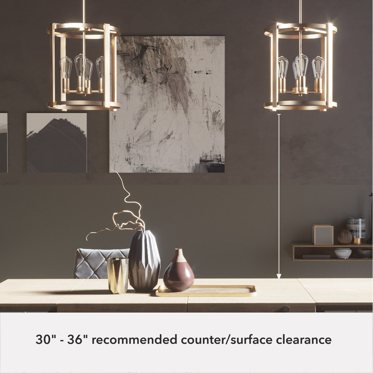 Astwood 4 Light 16 inch Alturas Gold Chandelier Ceiling Light