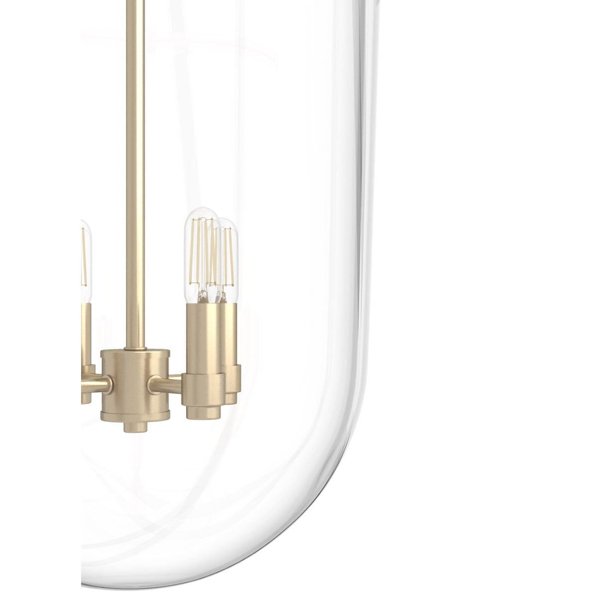 Sacha 4 Light 14 inch Alturas Gold Pendant Ceiling Light