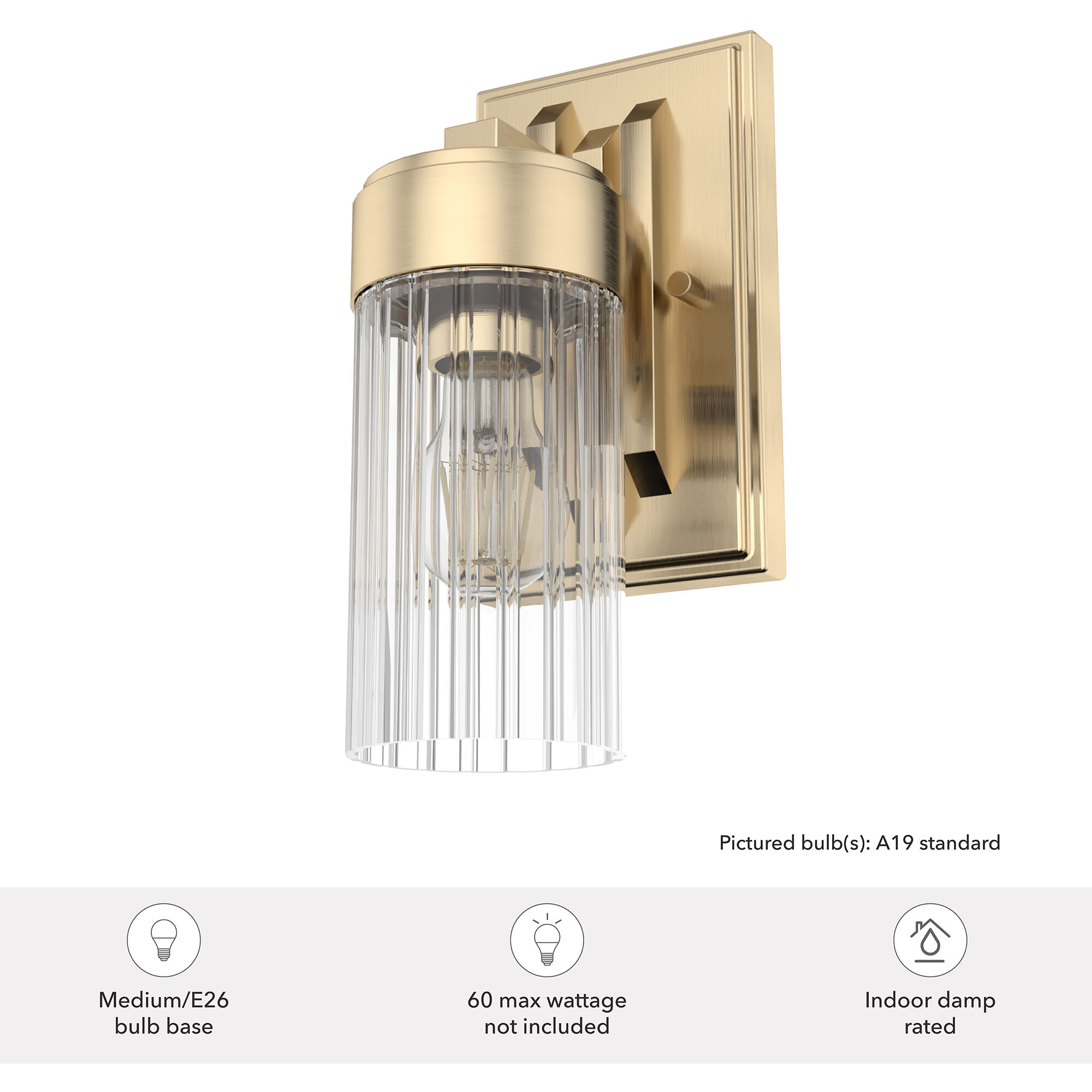 Gatz 1 Light 4.75 inch Alturas Gold Wall Sconce Wall Light