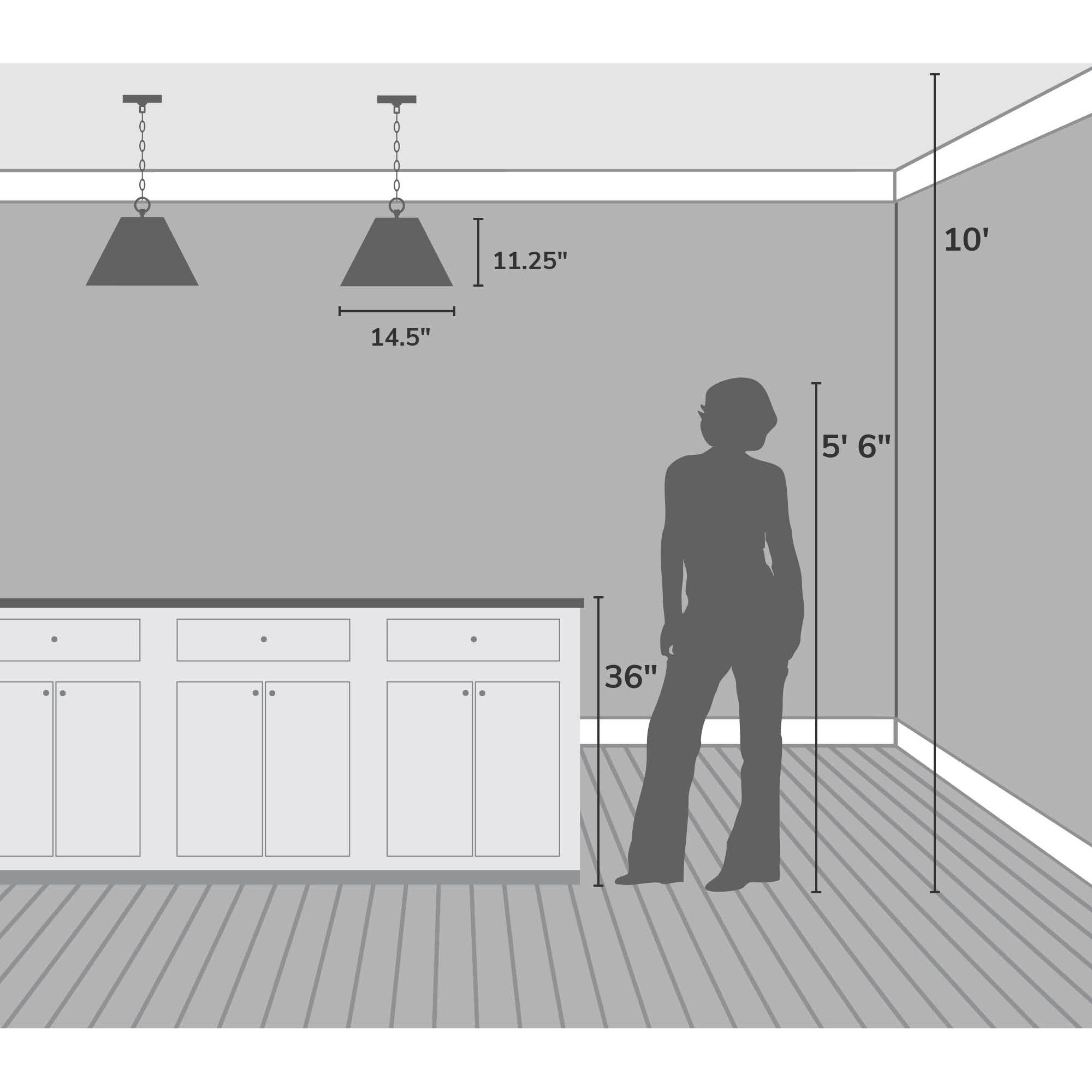 Isabella Scalloped 1 Light 14.5 inch Luxe Gold Pendant Ceiling Light, Medium