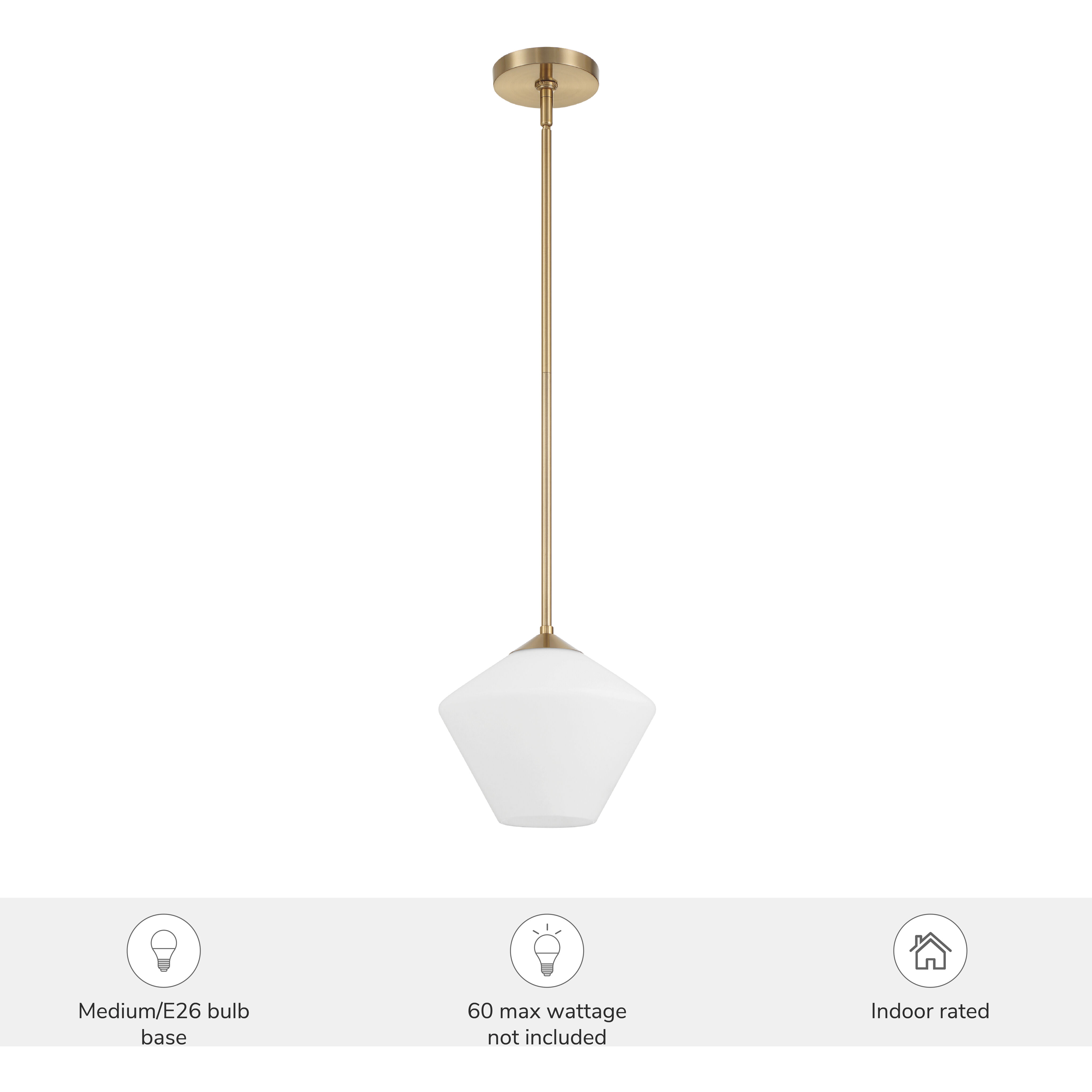 Celestial Valley 1 Light 10 inch Alturas Gold Pendant Ceiling Light, Small