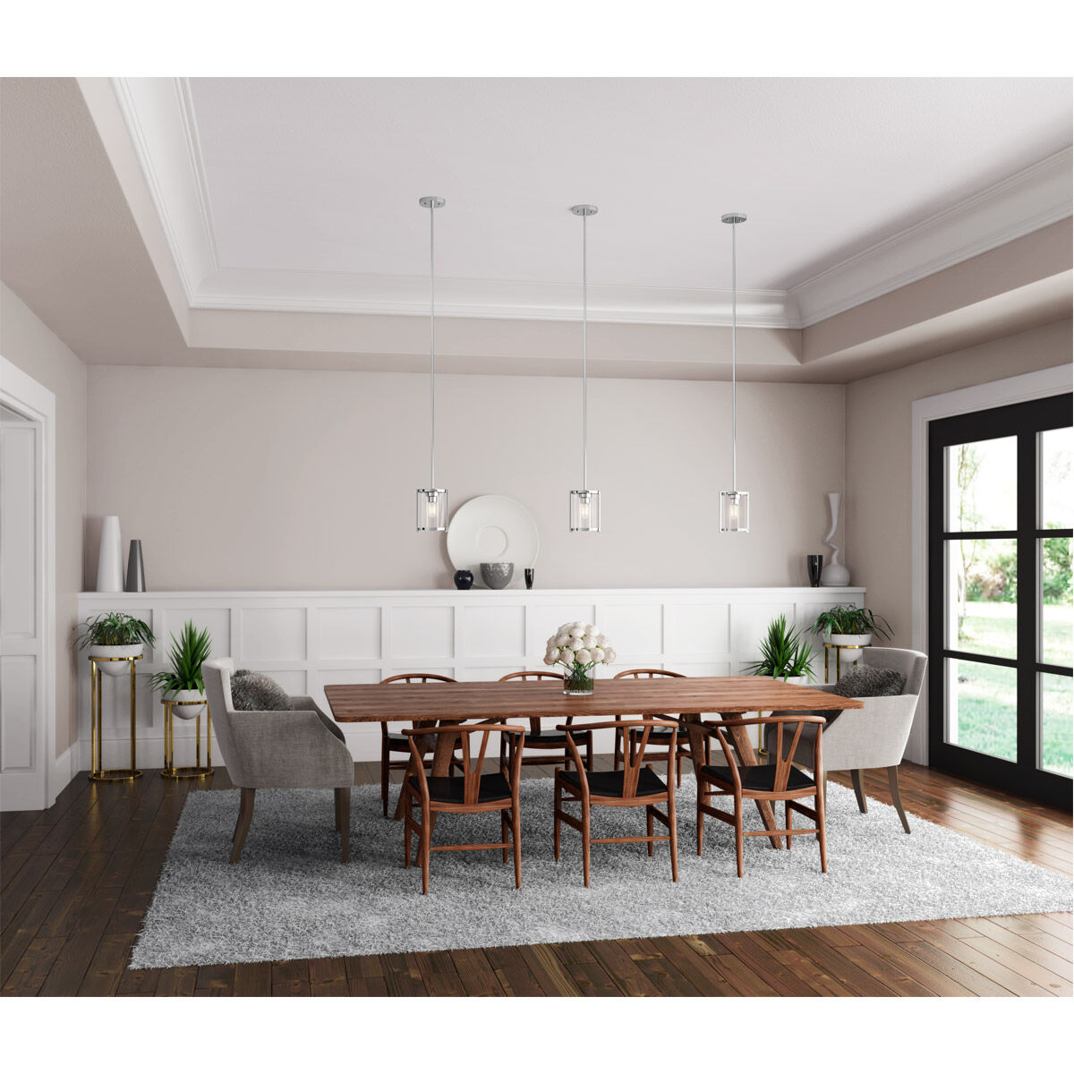 Astwood 1 Light 6 inch Polished Nickel Mini Pendant Ceiling Light