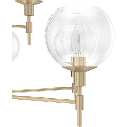Xidane 9 Light 32 inch Alturas Gold 2-Tier Chandelier Ceiling Light