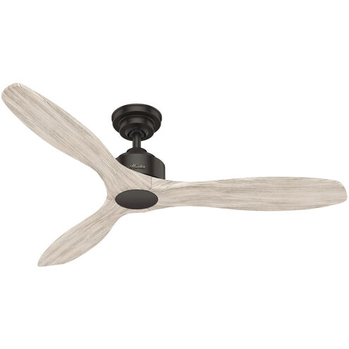 Melbourne 52 inch Noble Bronze with Weathered White Birch Blades Ceiling Fan