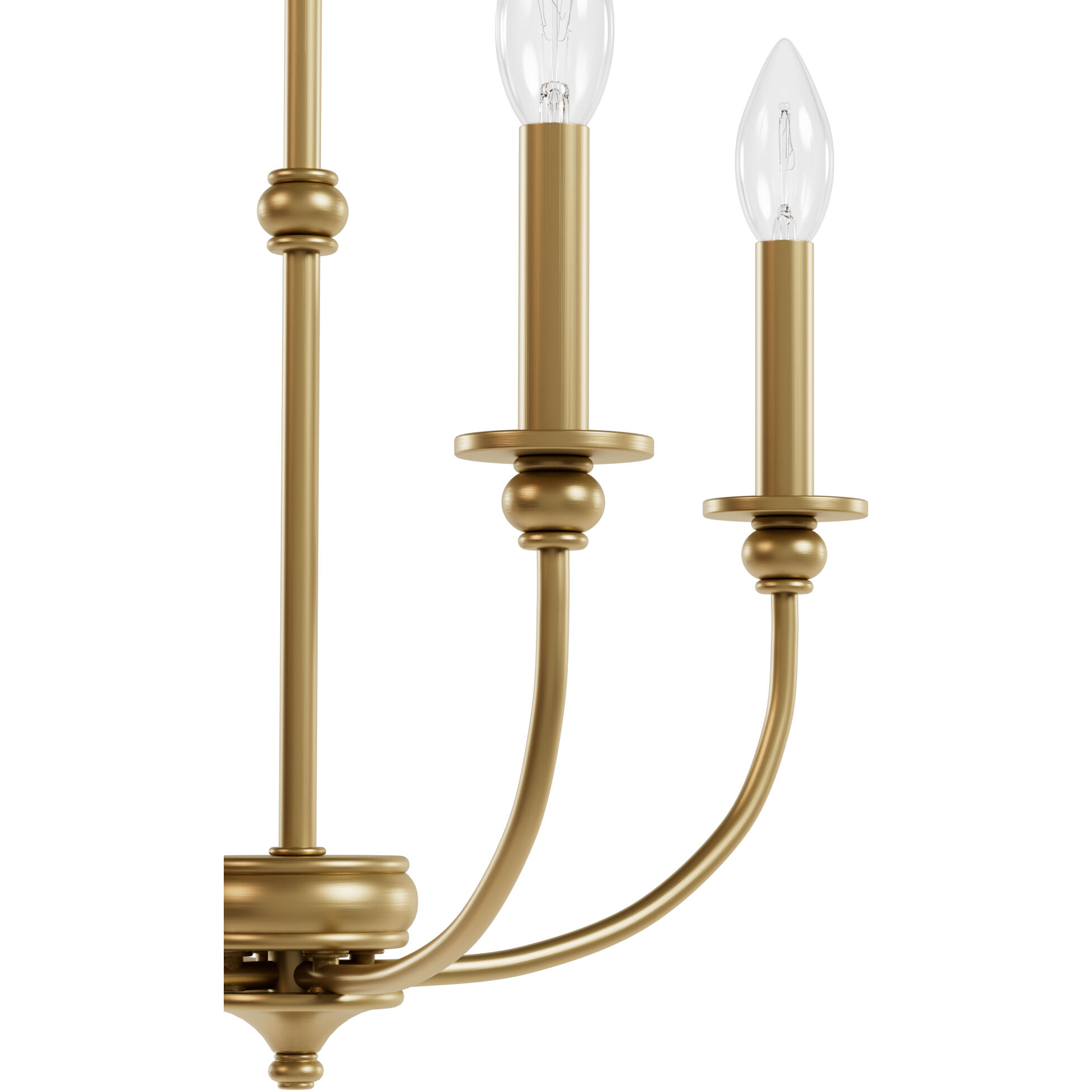 Southcrest 4 Light 18 inch Luxe Gold Chandelier Ceiling Light