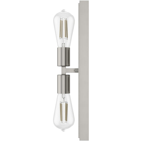 Woodburn 2 Light 9 inch Brushed Nickel Wall Sconce Wall Light