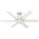 Kennicott 44 inch Fresh White Outdoor Ceiling Fan