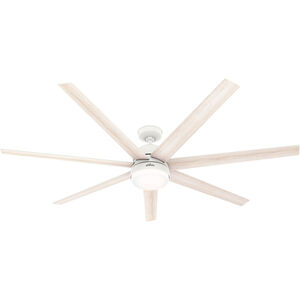 Phenomenon 70 inch Matte White with Bleached Alder/Fresh White Blades Ceiling Fan