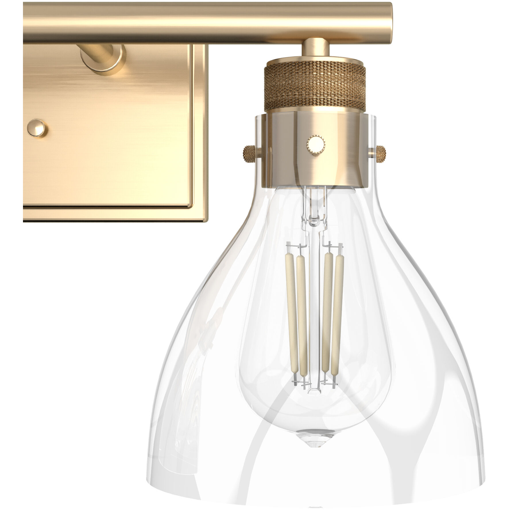 Van Nuys 3 Light 23.5 inch Alturas Gold Vanity Light Wall Light