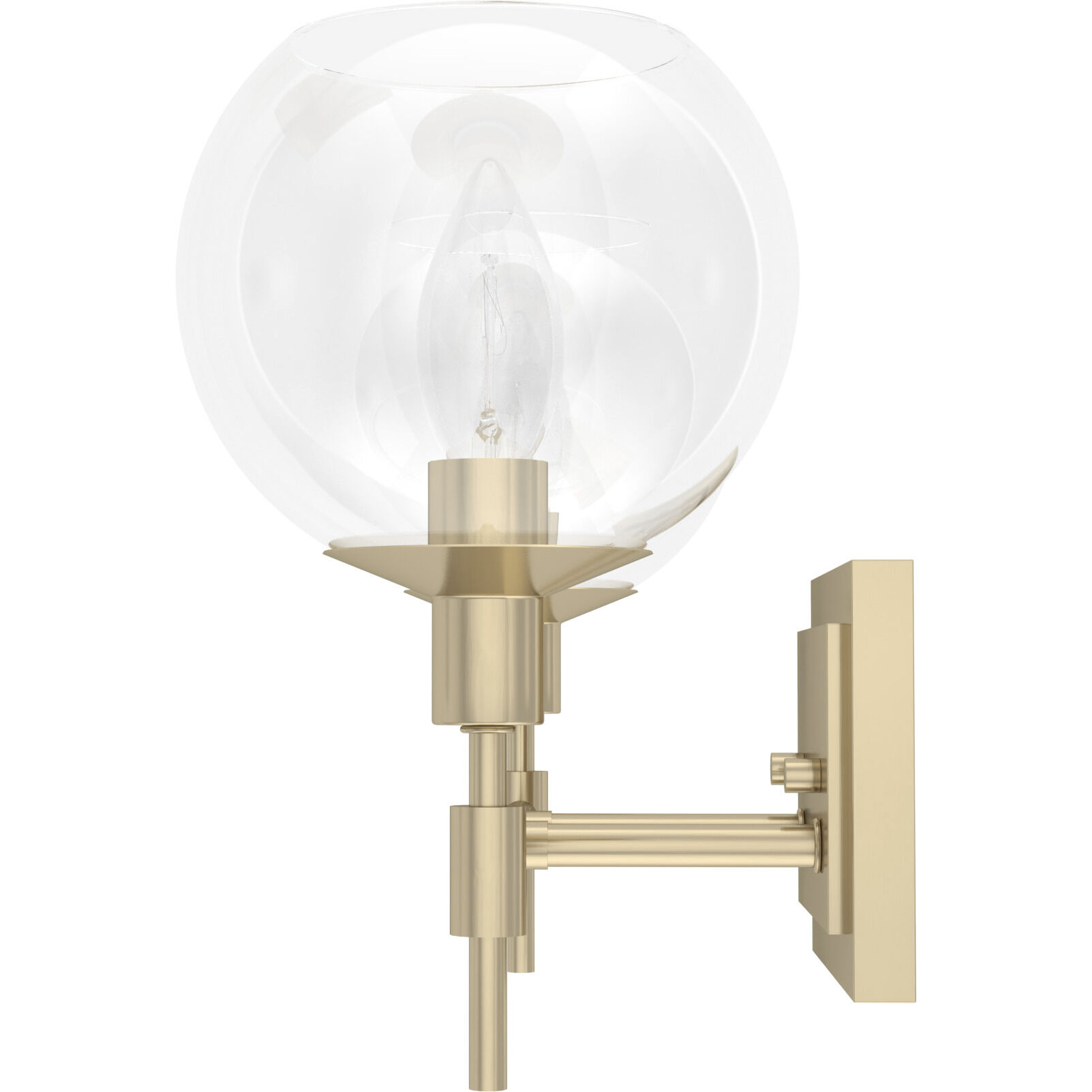 Xidane 2 Light 18 inch Alturas Gold Vanity Light Wall Light