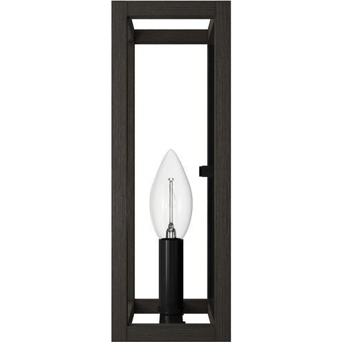 Squire Manor 1 Light 4 inch Matte Black Wall Sconce Wall Light