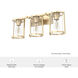Astwood 3 Light 24.25 inch Alturas Gold Vanity Light Wall Light