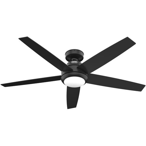 Zayden 52 inch Matte Black Ceiling Fan