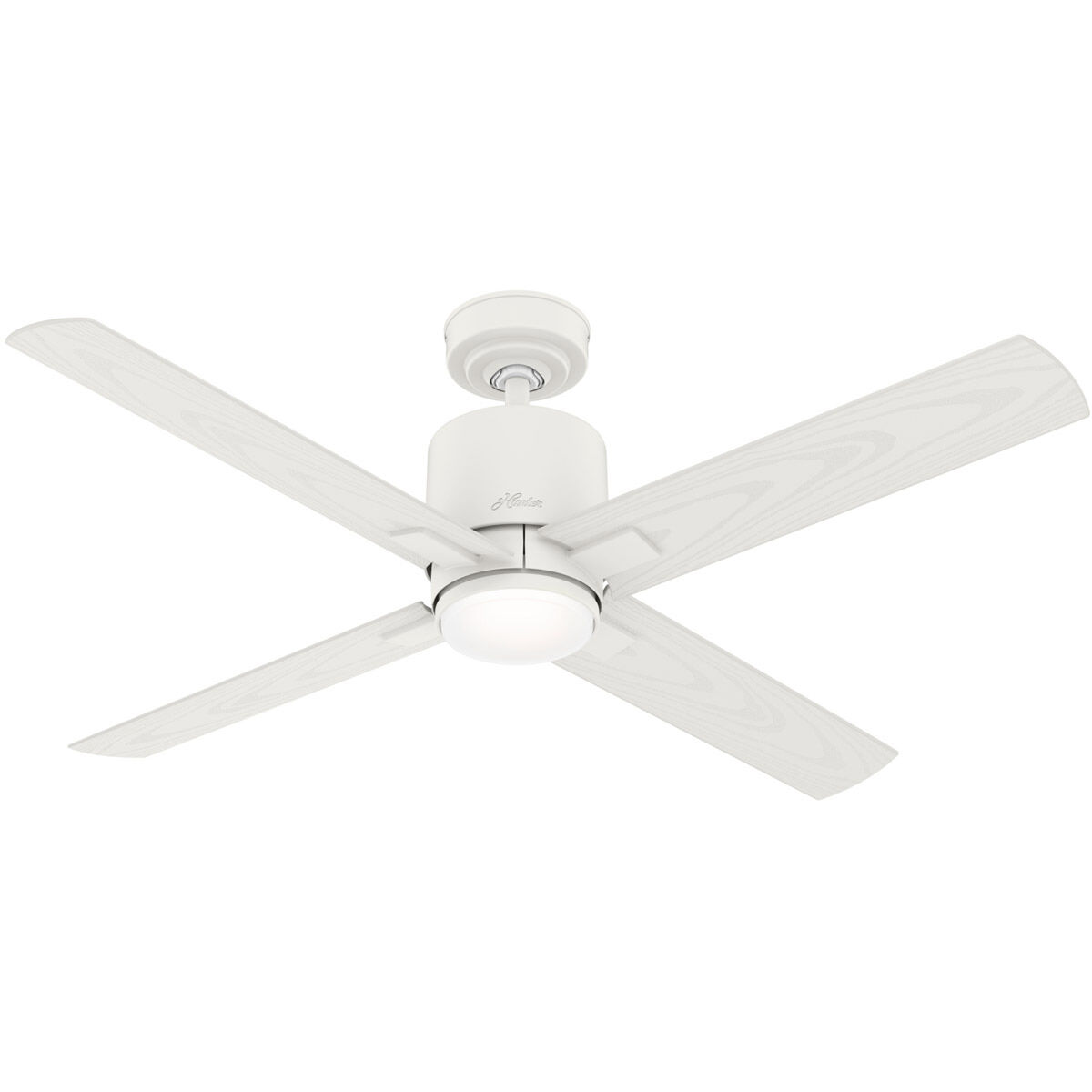 Visalia 52 inch Matte White Outdoor Ceiling Fan
