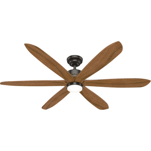 Rhinebeck 58 inch Noble Bronze with Cinnamon Walnut Blades Ceiling Fan