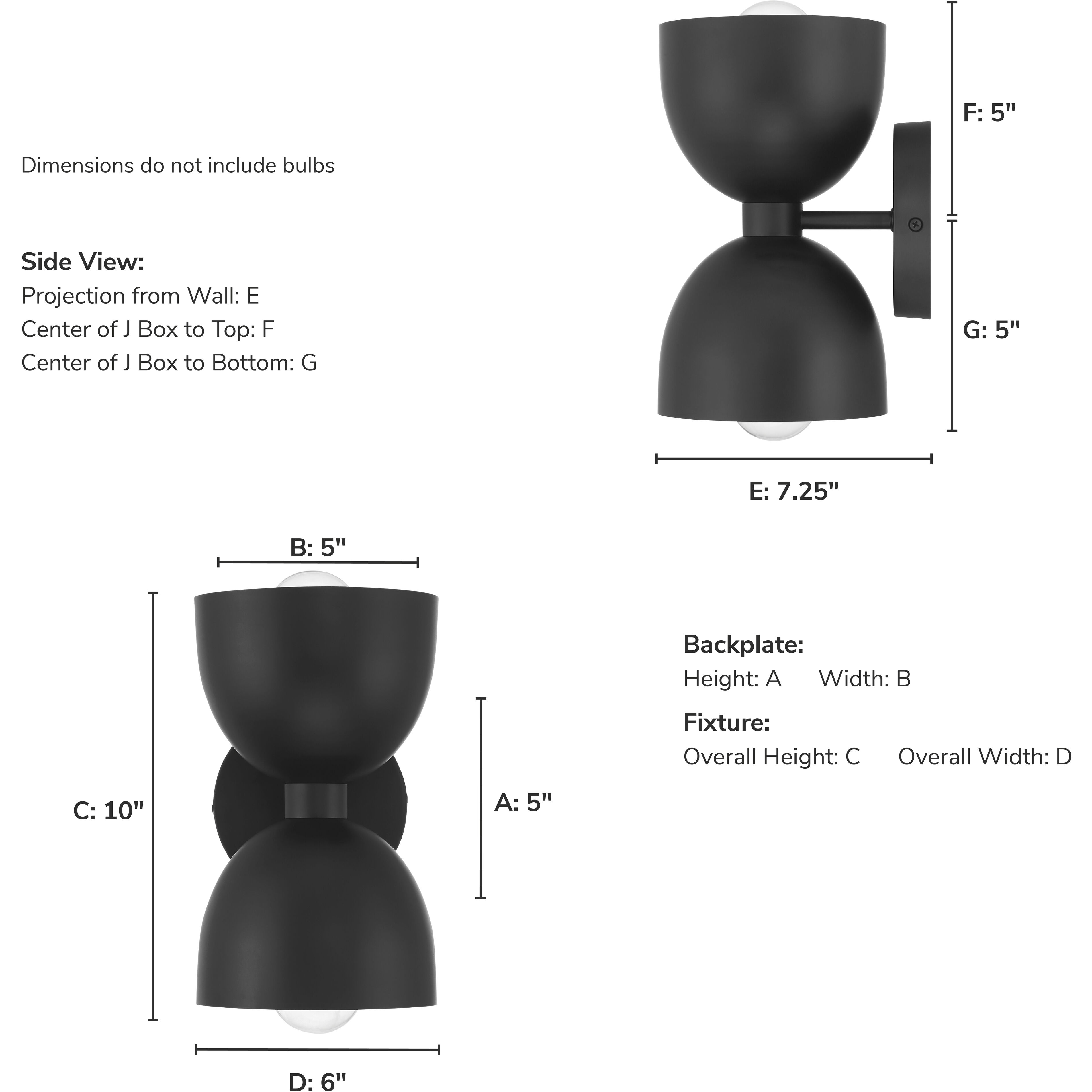 Erling Wall Sconce Wall Light, Medium