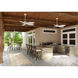 Bayview 54 inch White Outdoor Ceiling Fan