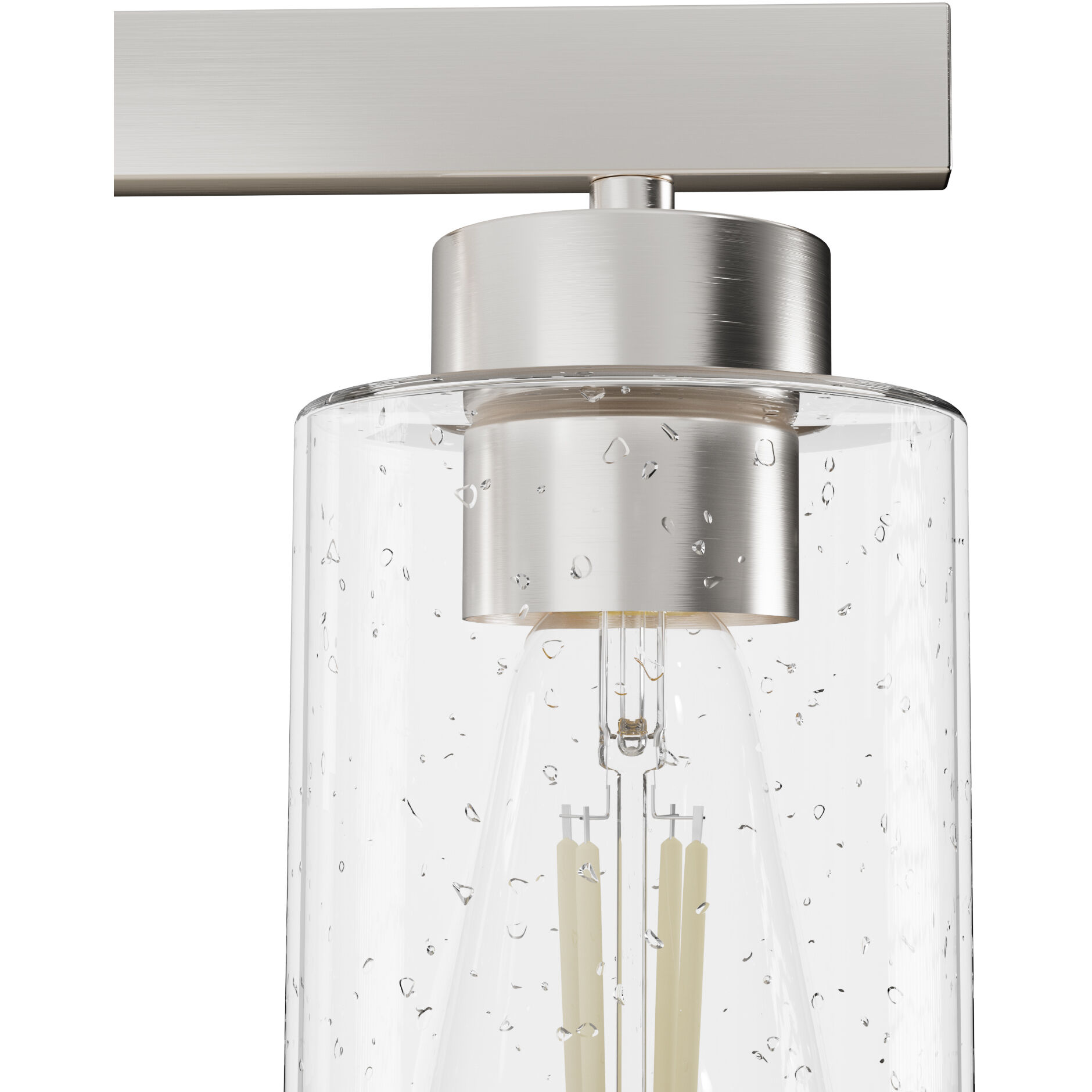 Hartland 4 Light 31 inch Brushed Nickel Vanity Light Wall Light, Large