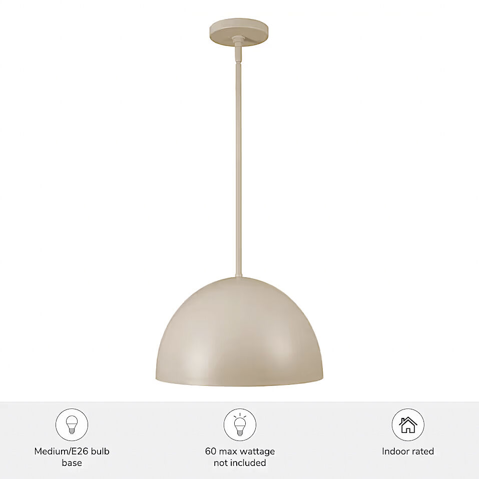 Erling 1 Light 14 inch Sandstone Pendant Ceiling Light, Medium