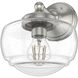 Saddle Creek 1 Light 8 inch Brushed Nickel Wall Sconce Wall Light