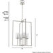 Kerrison 4 Light 19 inch Brushed Nickel Foyer Pendant Ceiling Light