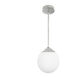 Hepburn 1 Light 8 inch Brushed Nickel Mini Pendant Ceiling Light