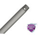 Fan Accessory Matte Silver Fan Downrod, 36" WeatherMax