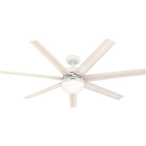 Phenomenon 60 inch Matte White with Bleached Alder/Fresh White Blades Ceiling Fan