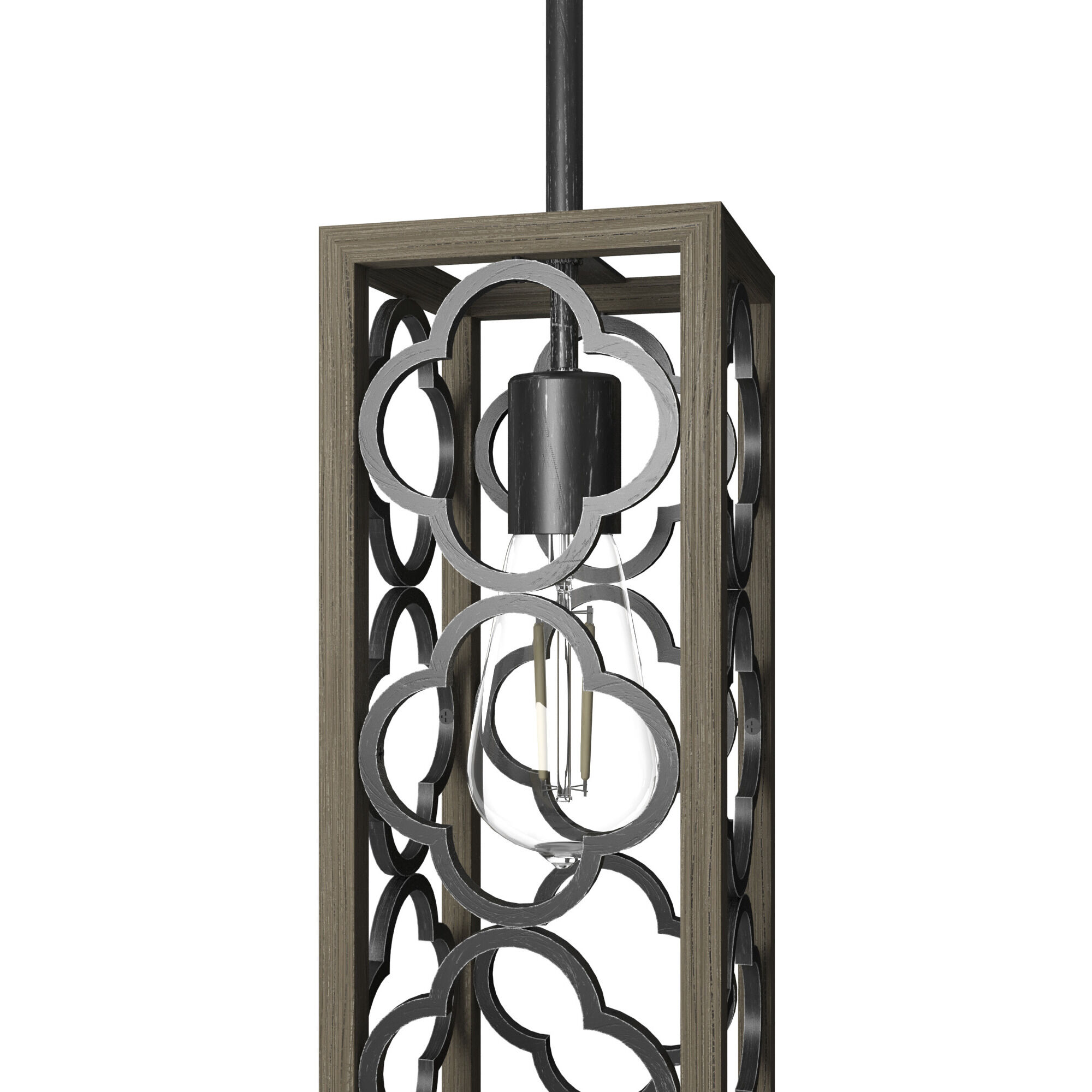 Gablecrest 1 Light 5 inch French Oak Mini Pendant Ceiling Light