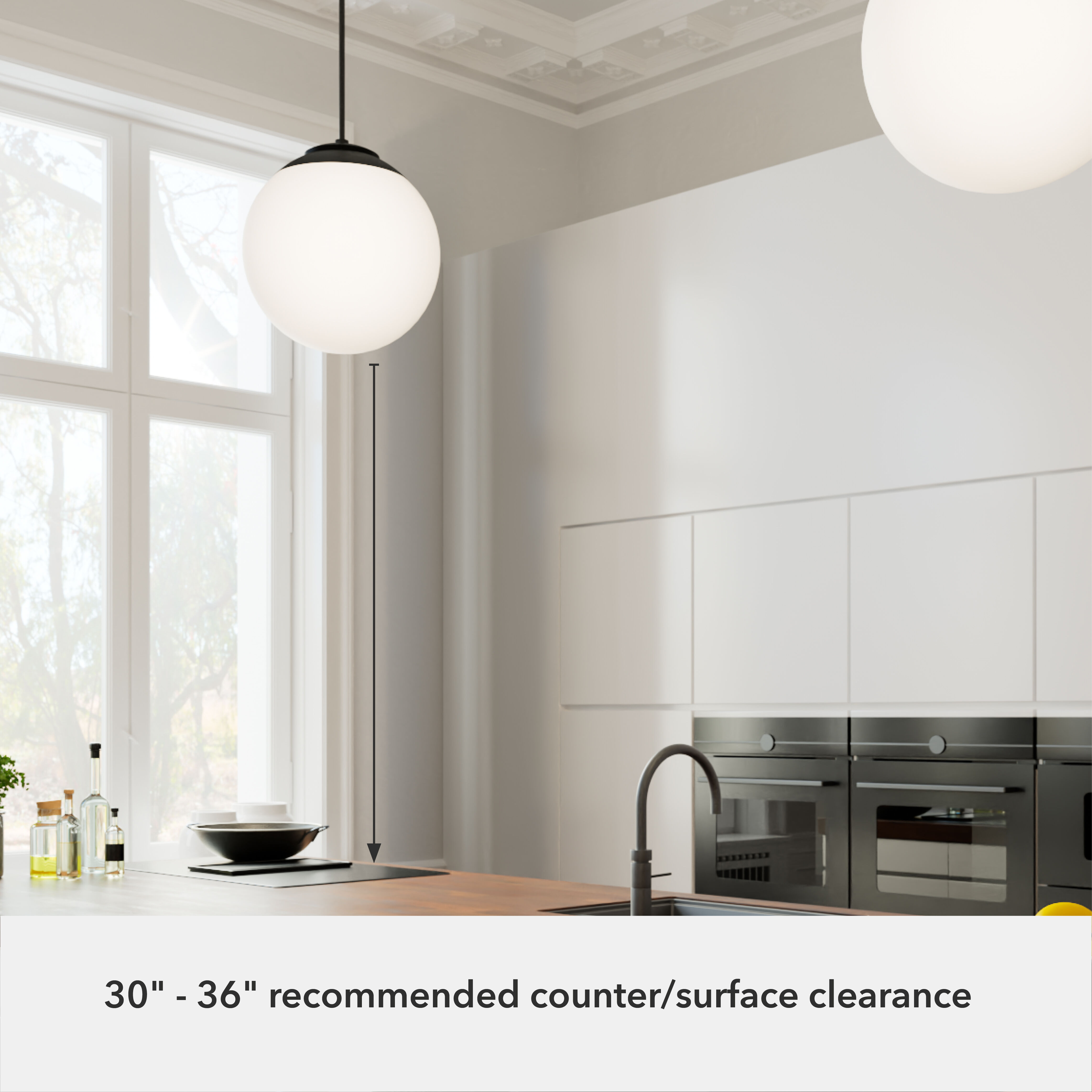 Hepburn 3 Light 16 inch Matte Black Pendant Ceiling Light