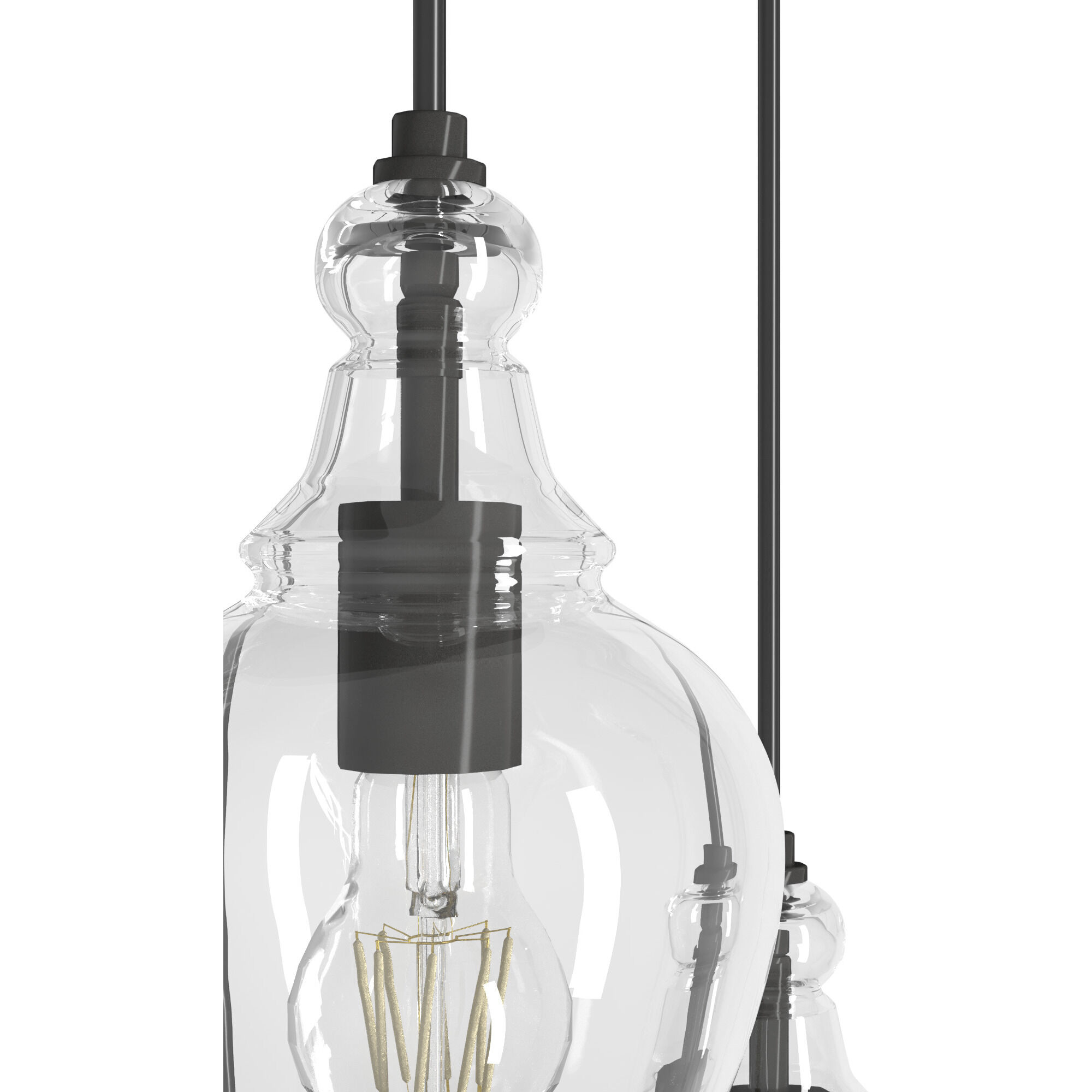 Maple Park 20 inch Round Cluster Pendant Ceiling Light