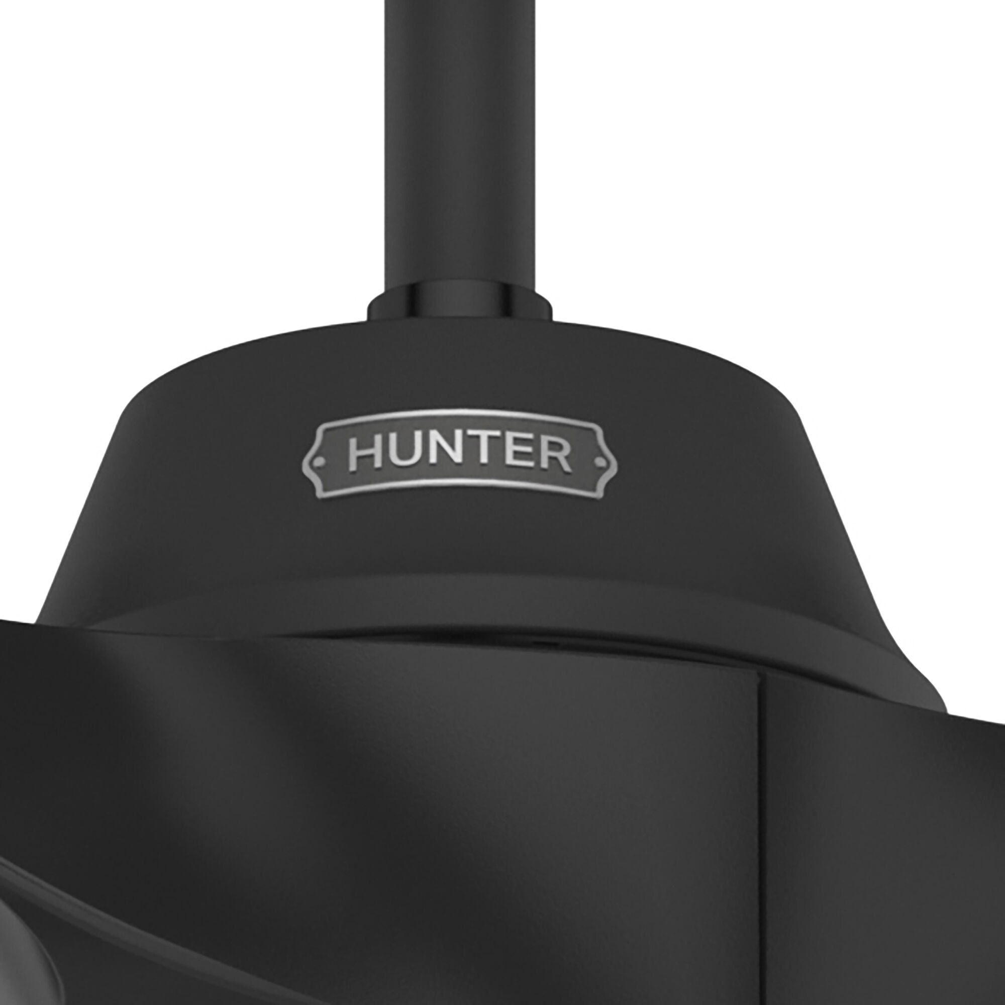 Hunter Fan 52616 Mosley 52 inch Matte Black Outdoor Ceiling Fan