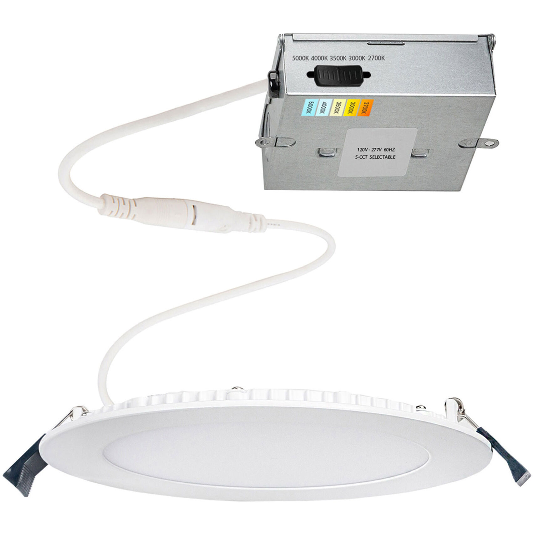 Lotos LED White Complete Kit Recessed Lighting