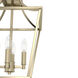 Laurel Ridge 4 Light 12 inch Alturas Gold Lantern Pendant Ceiling Light